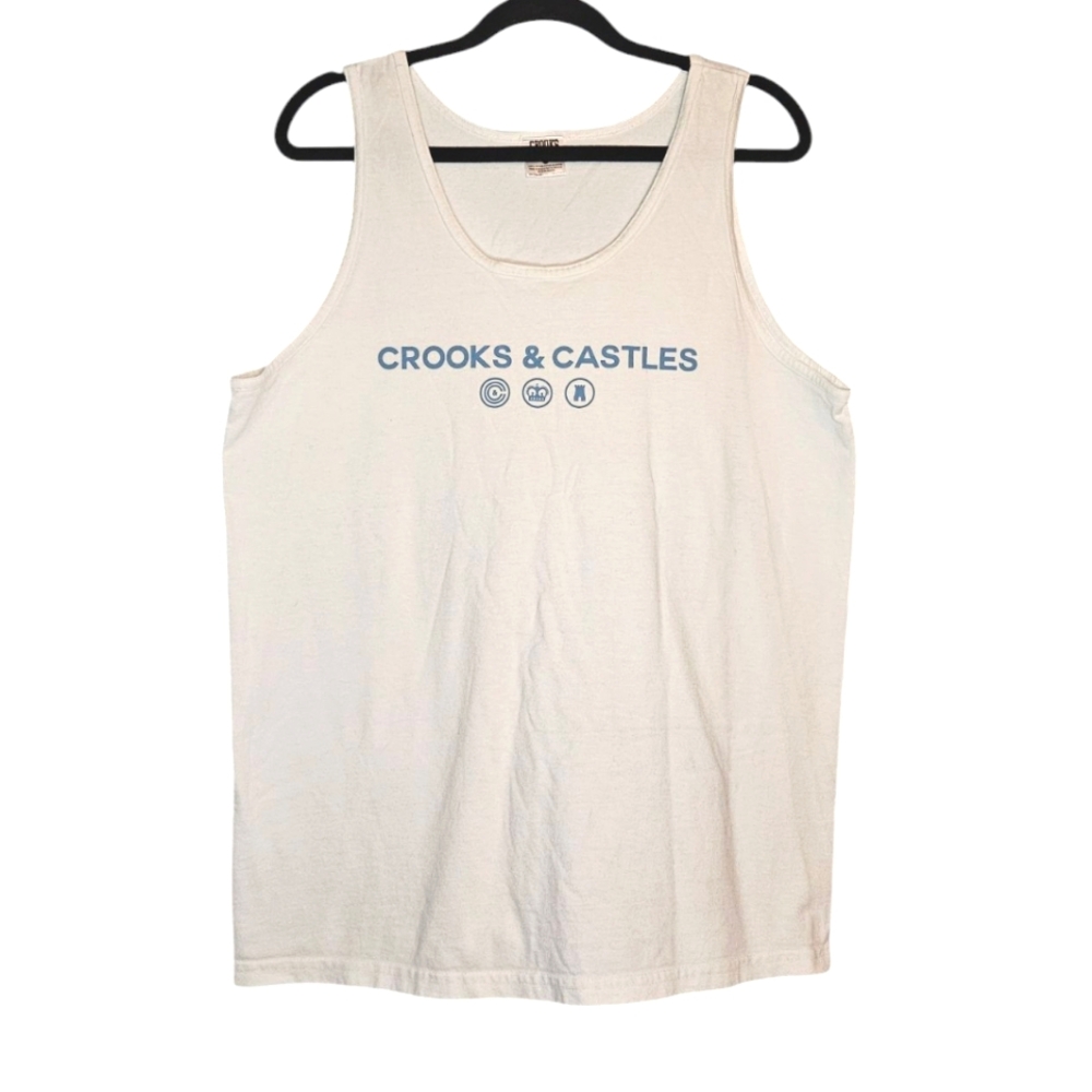 Crooks And Castles Venetian Medusa Design Tank Size L